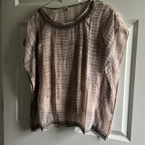 Absolutely gorgeous RAGA beaded top size Small